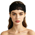 Floral Lace Elastic Headband for Women