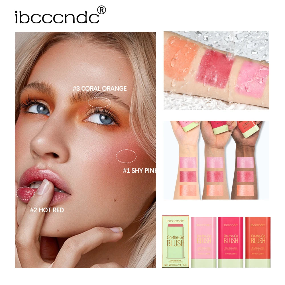 Cream Blush Stick Tinted Moisture Makeup - 2
