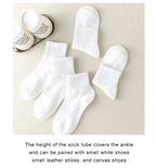 Polyester Blend Casual Low Tube Socks Set