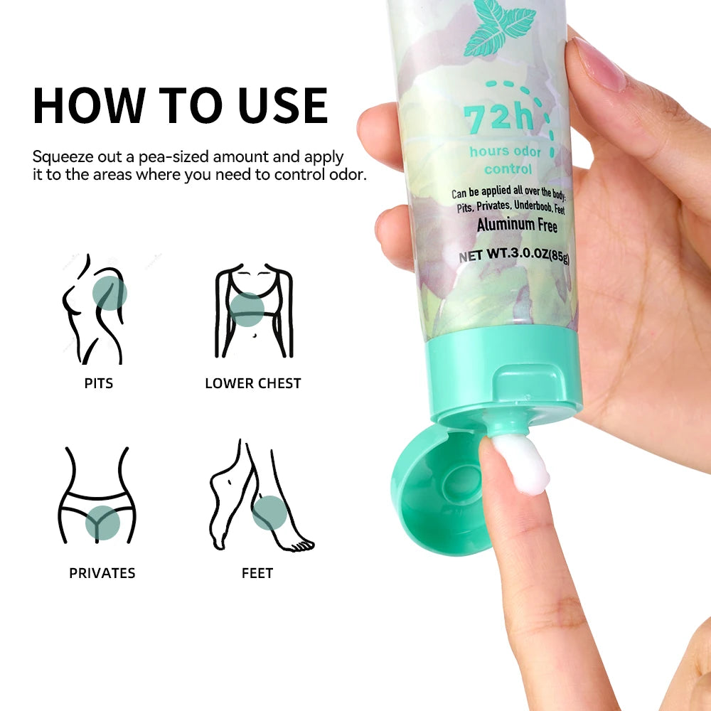 Full Body Deodorant Invisible Cream - 5