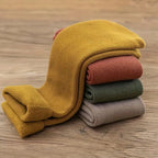 Polyester Elastane Thermal Socks For Winter Warmth