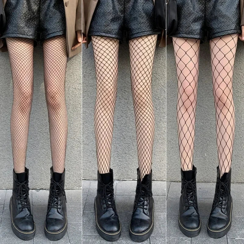 Polyester Mesh Fishnet Pantyhose Tights