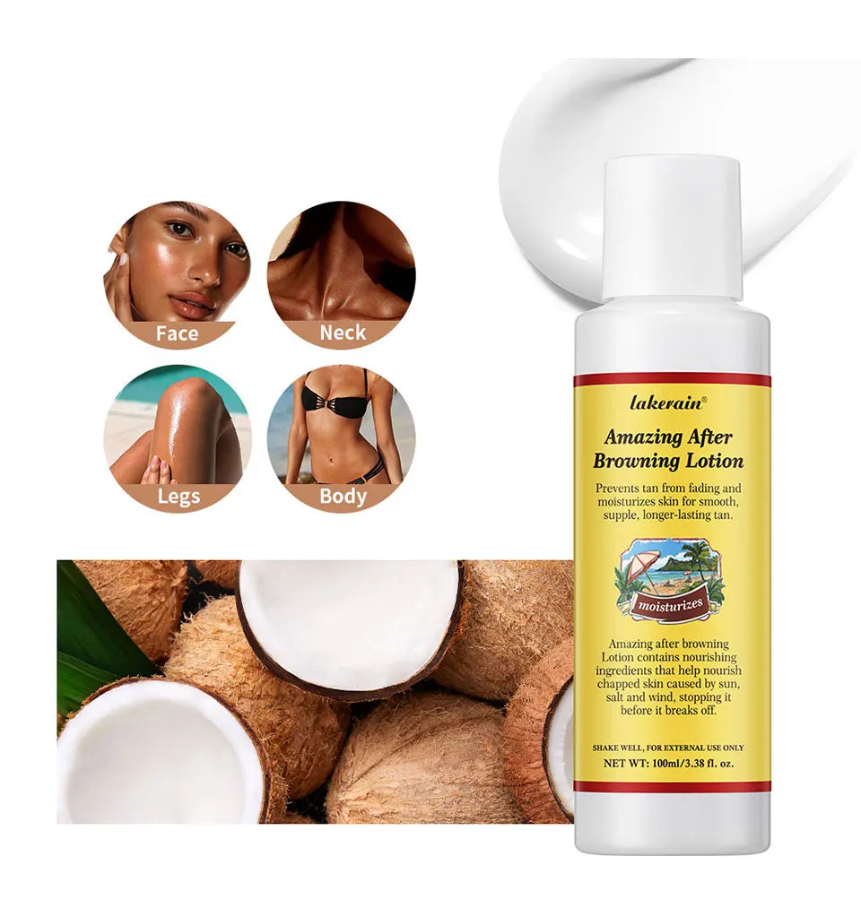 Sunless Tanning Body Lotion Liquid Bronzer