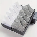 Polyester Elastane Mens No Show Low Cut Casual Socks