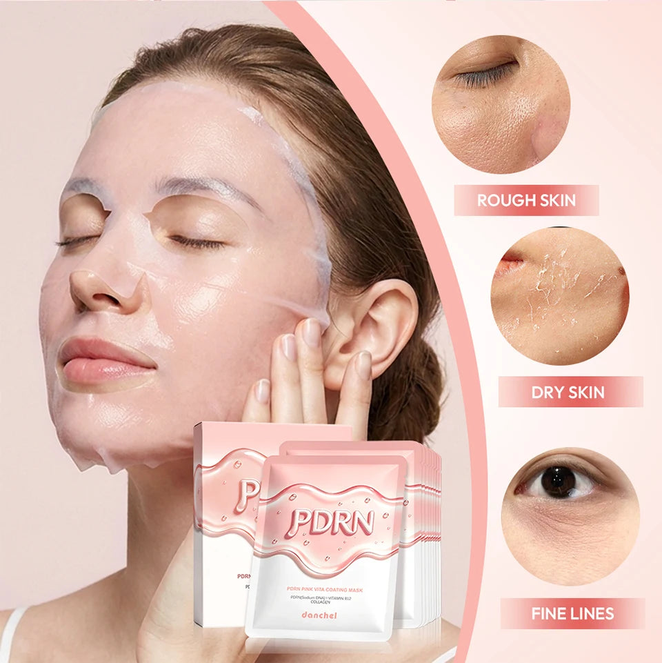 Salmon DNA PDRN Vitamin Gel Sheet Mask 10 Pack - 10