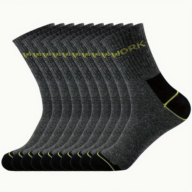 Polyester Elastane Crew Socks For Men - 2