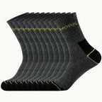 Polyester Elastane Crew Socks For Men