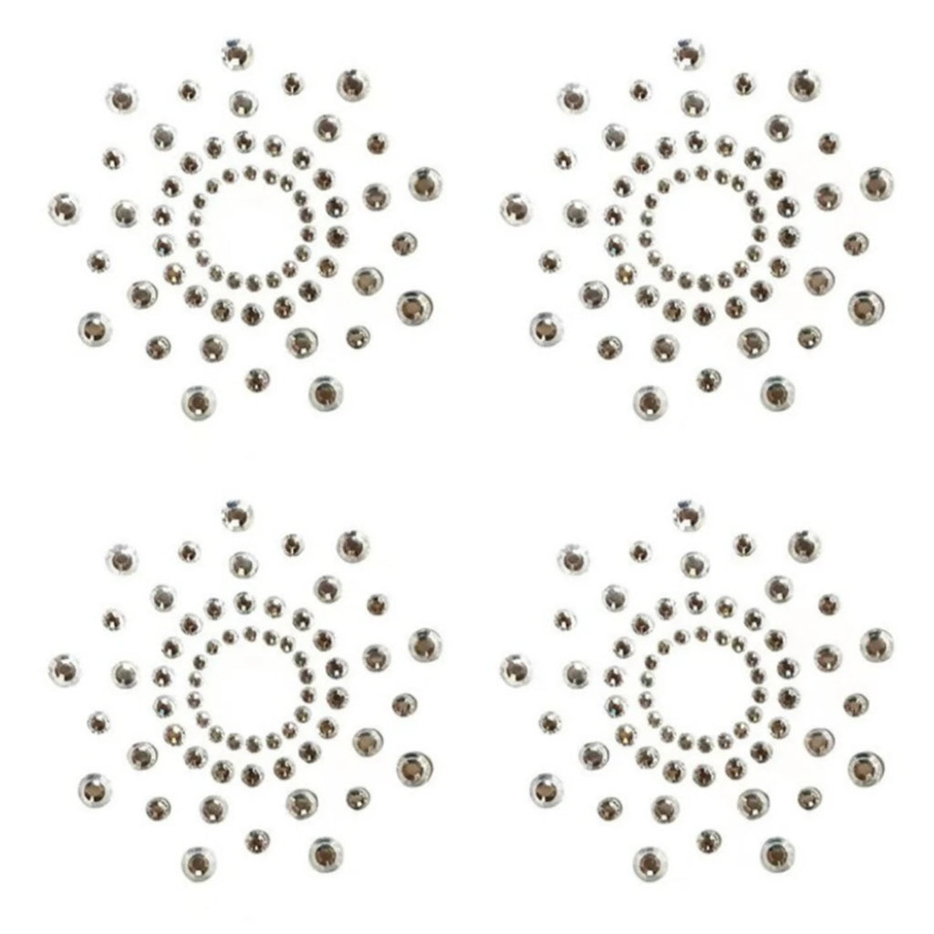 Silicone Rhinestone Nipple Covers