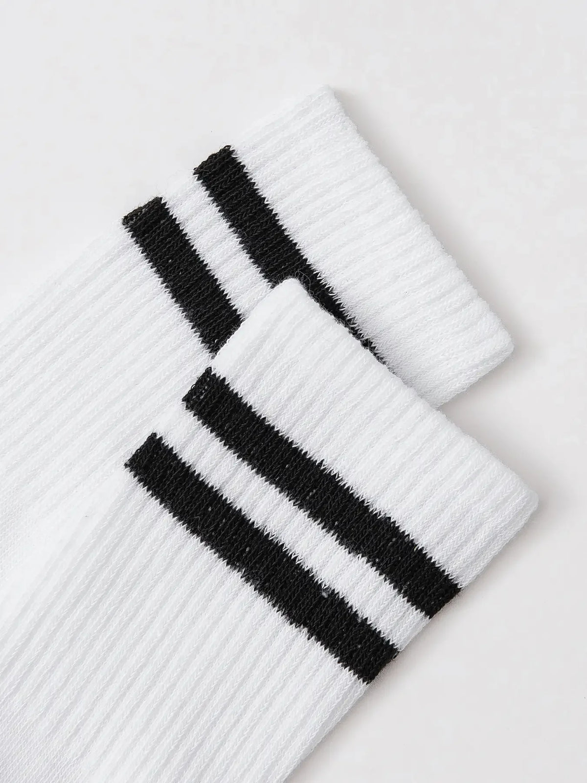 6 Pairs Polyester Elastane Crew Socks For Men
