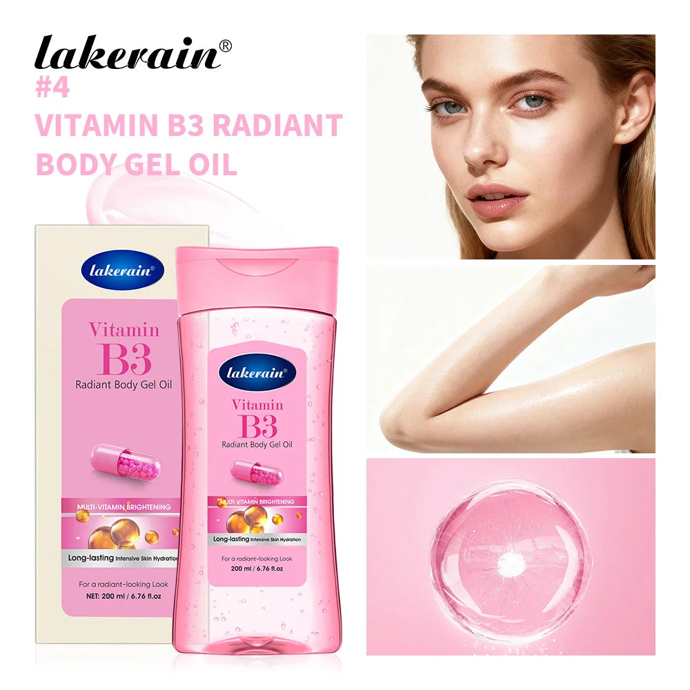 Radiant Body Gel Oil Moisturizing Skin Treatment