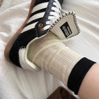Polyester Mesh Breathable Mid Tube Socks