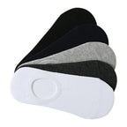 Cotton Low Cut Invisible Mens Ankle Socks 5 Pairs