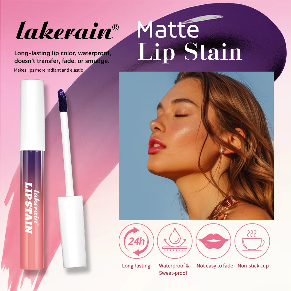 Peel Off Lip Stain Waterproof Long Lasting Tint - 3