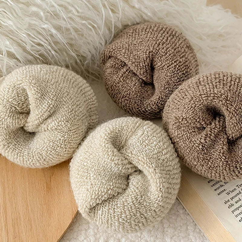 Thick Knitted Winter Socks for Women