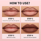 Matte Lip Liner Pencil Waterproof Long Lasting Contour Pen