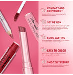 Matte Lipstick and Lip Liner Makeup Set