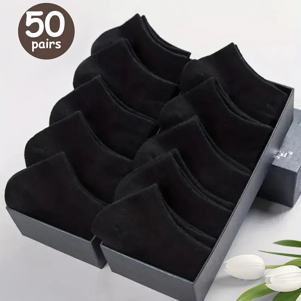 Polyester Elastane Mens Low Cut Ankle Socks