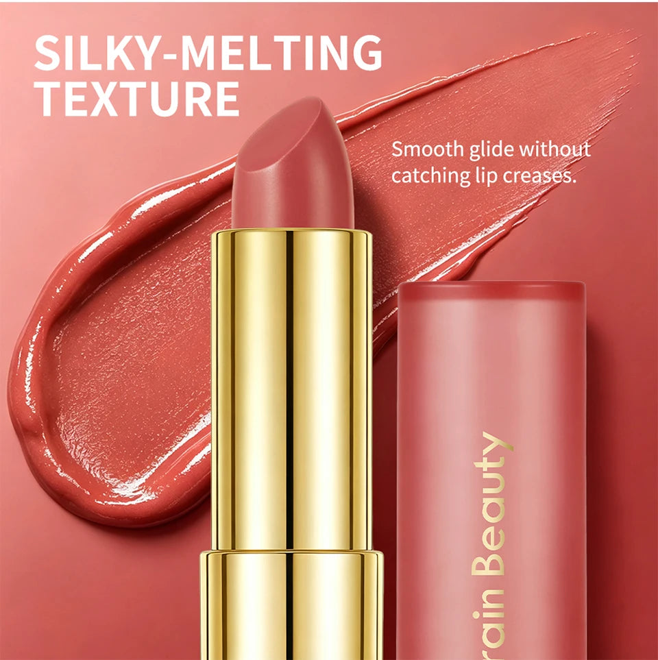 Tinted Lip Oil Stick Moisturizing Glossy Plumping Lipstick