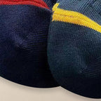 Polyester Blend Crew Socks Breathable Daily Wear
