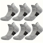 Polyester Spandex Athletic Ankle Socks