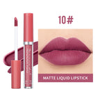 Matte Velvet Liquid Lipstick Waterproof Long Lasting Lip Glaze