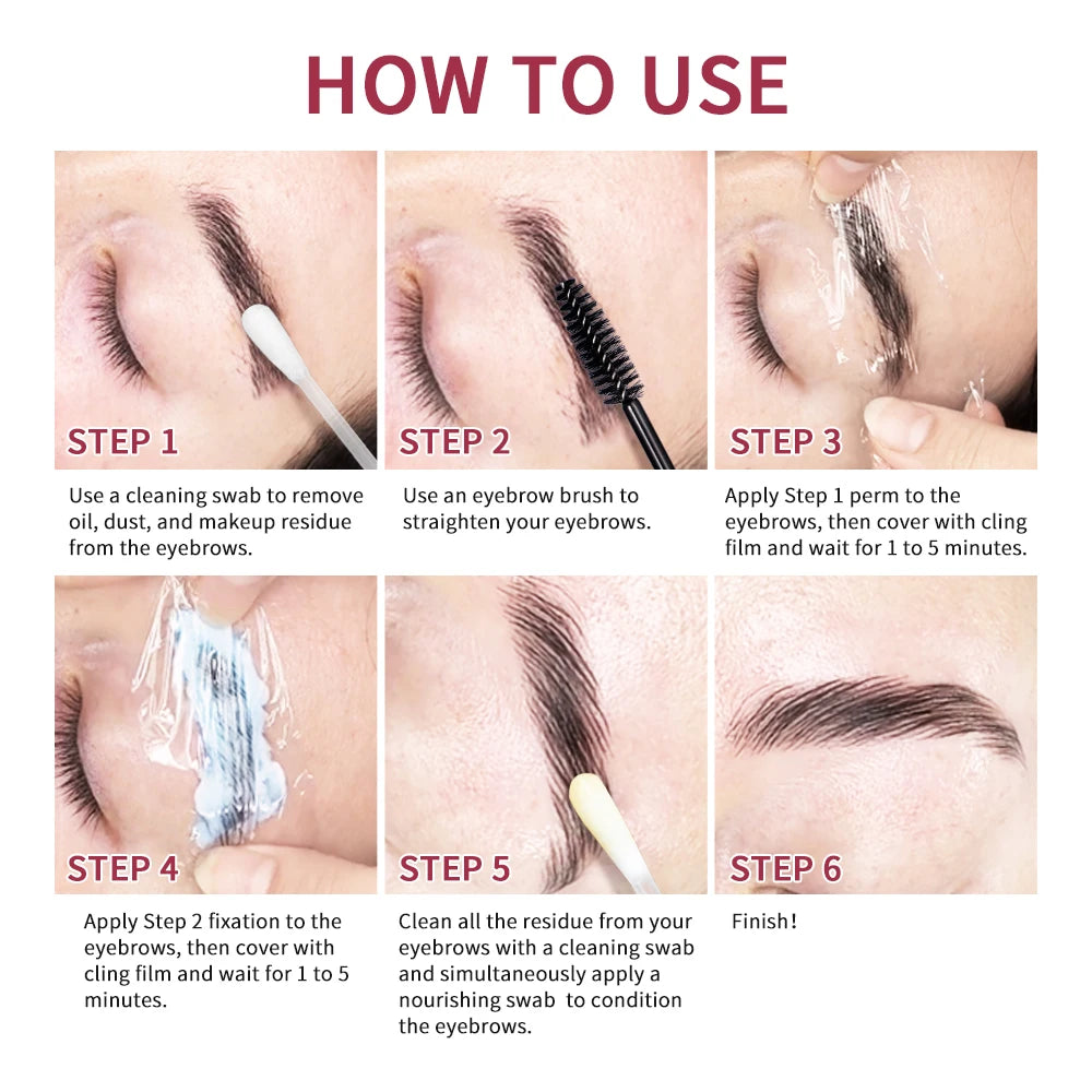 Professional Eyebrow Lamination Perming Kit - 6