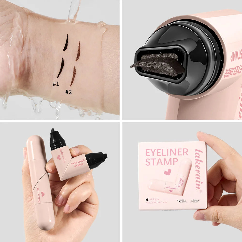 Liquid Eyeliner Stamp Waterproof Winged Eye Makeup Pen
