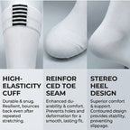 Polyester Elastane Compression Cycling Socks