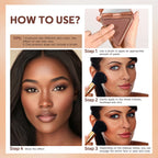 Matte Bronzer Powder Face Contour Makeup