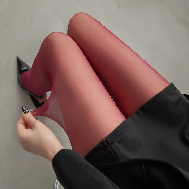 Nylon Stretchy Sheer Tights - 7