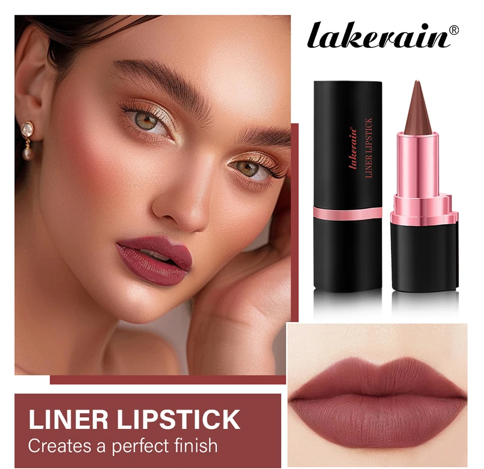 Matte Velvet Lip Liner And Lipstick Duo
