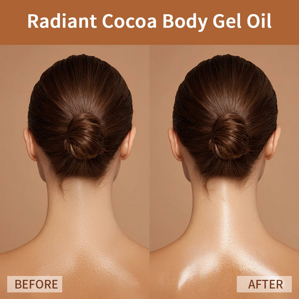 Cocoa Butter Body Gel Oil Moisturizing Skincare Treatment 200ml