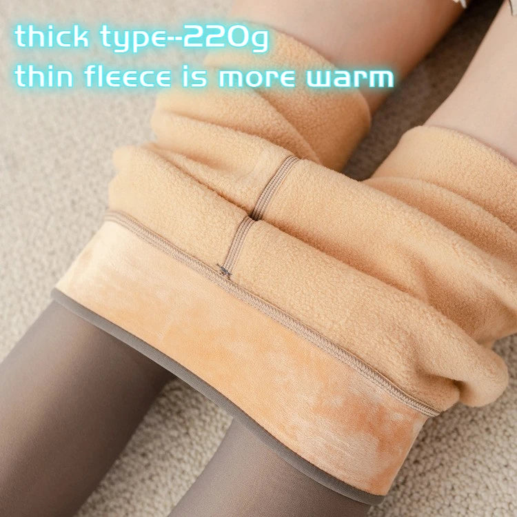 Fleece Lined Elastic Thermal Tights
