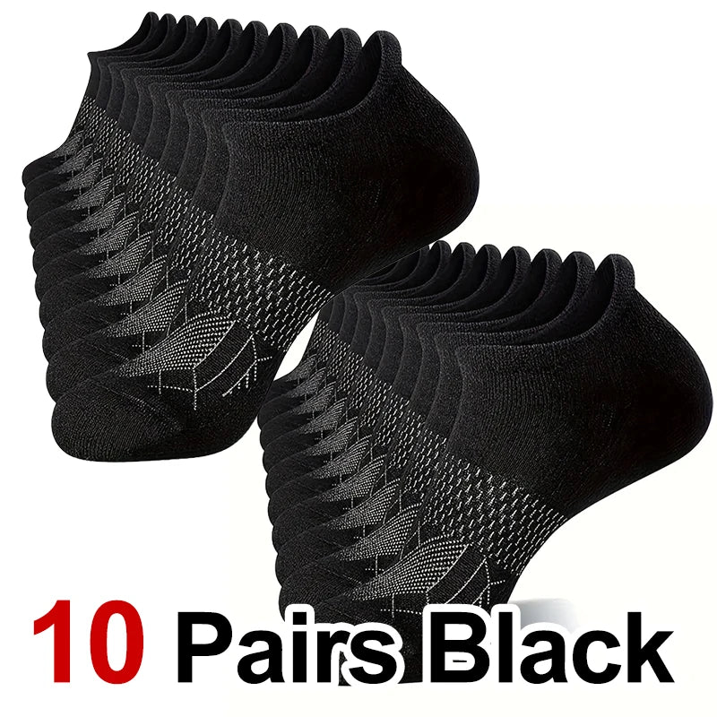 Polyester Blend Low Cut Sports Socks - 15