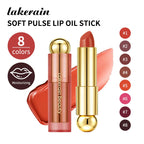 Tinted Lip Oil Stick Moisturizing Glossy Plumping Lipstick