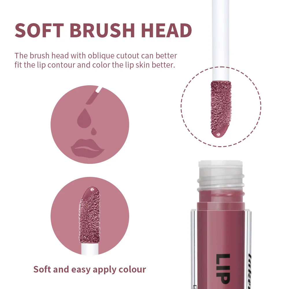 Moisturizing Liquid Lip Gloss Butter With High Shine Finish