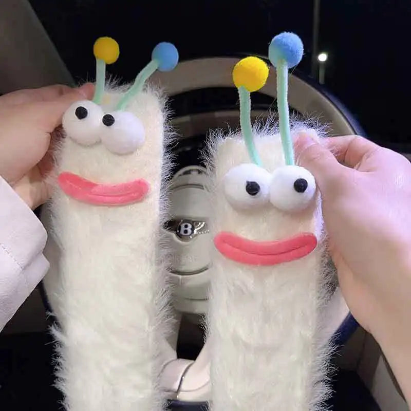 Polyester Elastane Cartoon Plush Socks