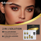 Professional Eyelash and Eyebrow Lifting and Tinting Kit