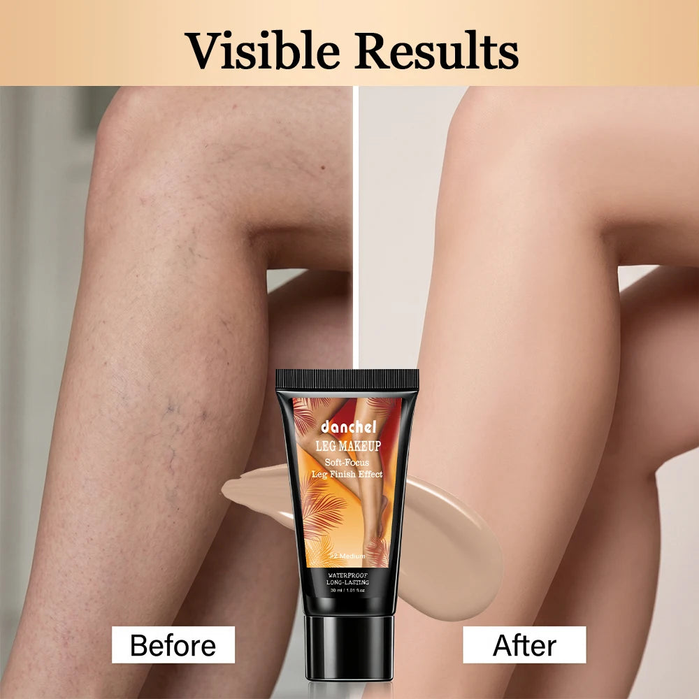 Liquid Body Foundation Waterproof Leg Concealer - 3