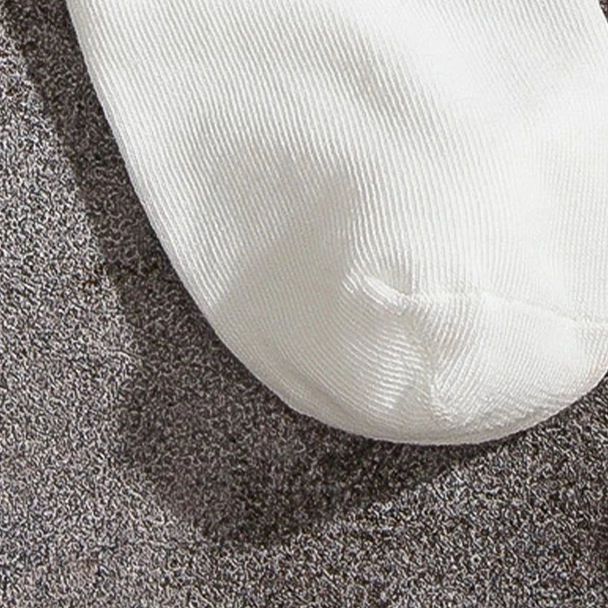 Polyester Elastane Skeleton Hand Print Crew Socks