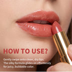 Tinted Lip Oil Stick Moisturizing Glossy Plumping Lipstick