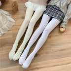 Nylon Lolita Pantyhose Sweet Solid Color Tights
