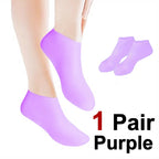 Silicone Moisturizing Socks for Dry Cracked Feet