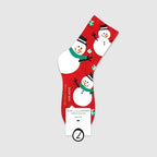 Cotton Christmas Pattern Mid Tube Socks