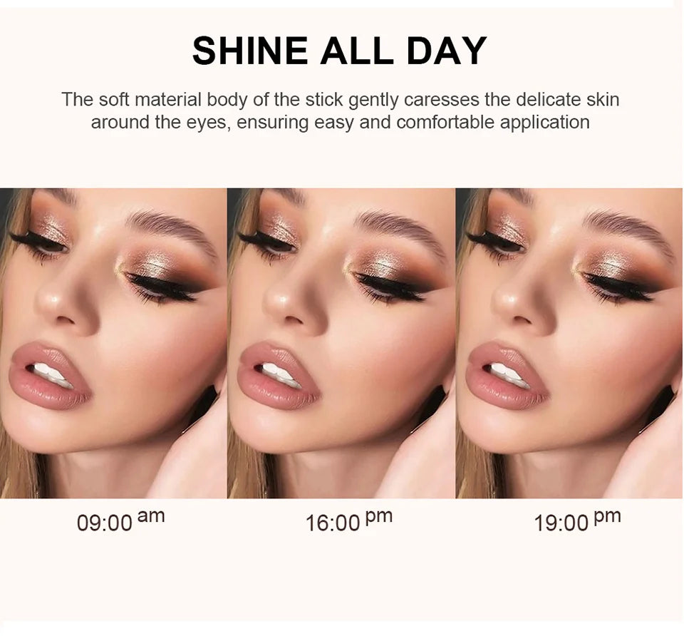 Waterproof Cream Eyeshadow Stick Brightener