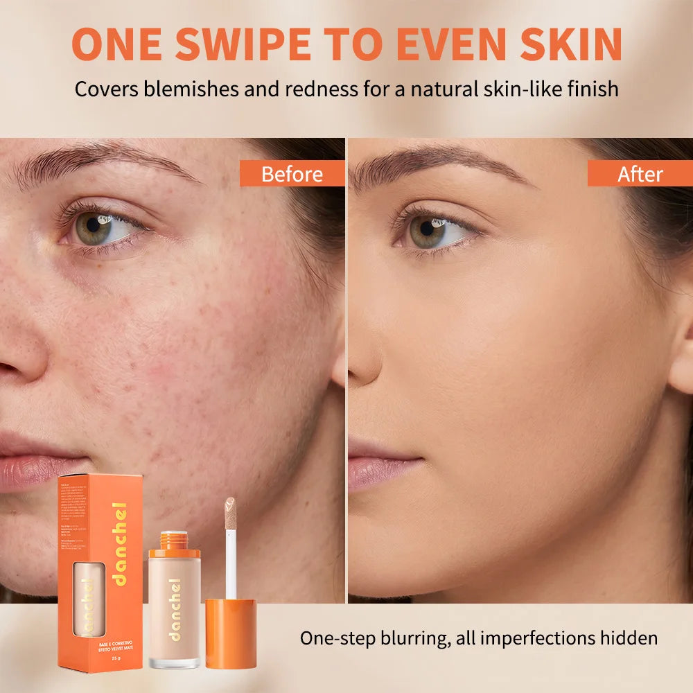 Liquid Foundation and Concealer Velvet Matte Finish