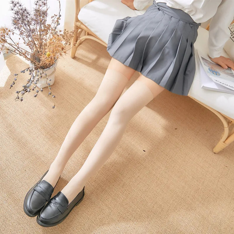 Red Nylon Polyester Slim Tights - 25