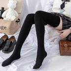 Polyester Thigh High Stockings Anti Slip Socks