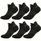 Polyester Spandex Athletic Ankle Socks