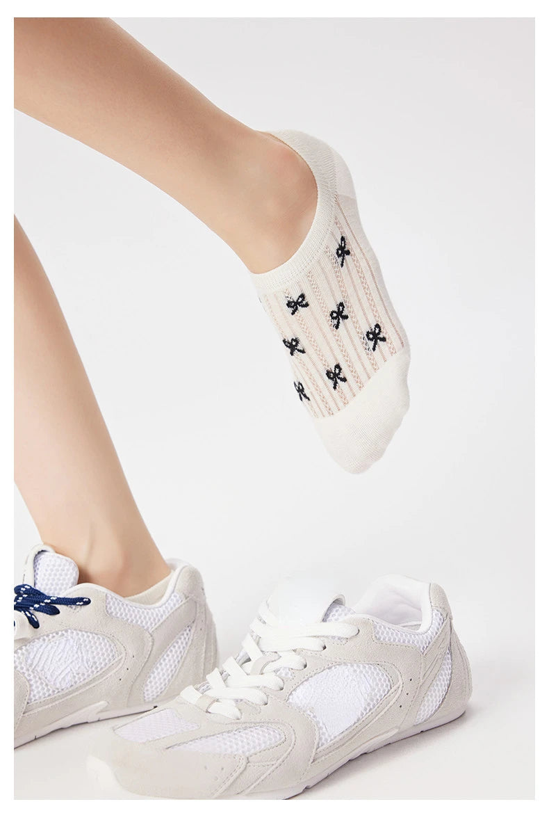 Cotton Mesh No Show Liner Socks for Women - 13